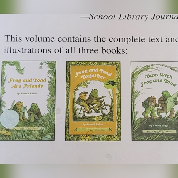 Adventures of Frog and Toad an "I can Read" book 2005 Edition. - Picture 2 of 16